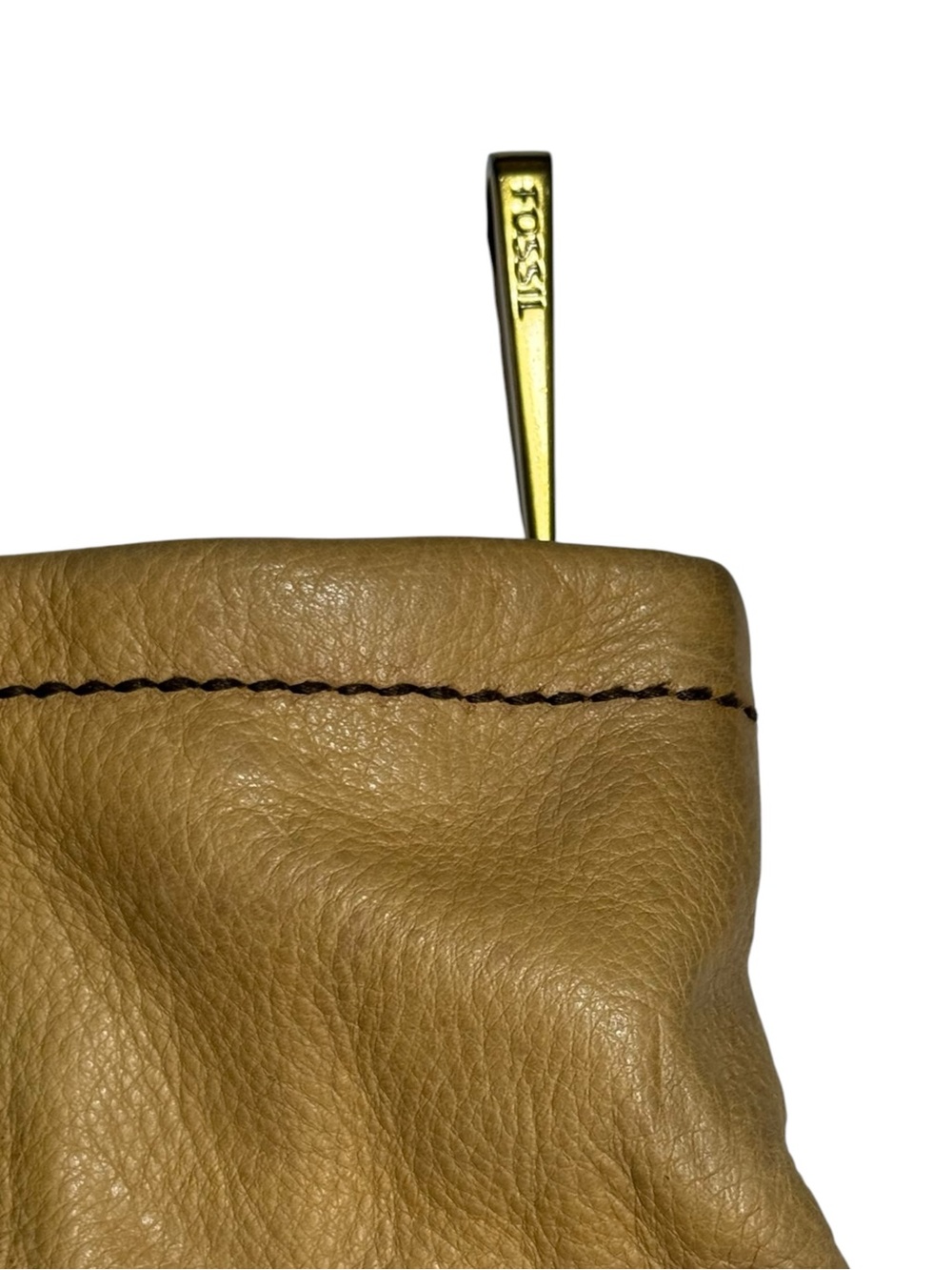 Fossil Explorer Multicolor Leather & Suede Foldover Bag - Picture 9 of 14